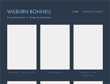 Tablet Screenshot of bonnelldesign.com